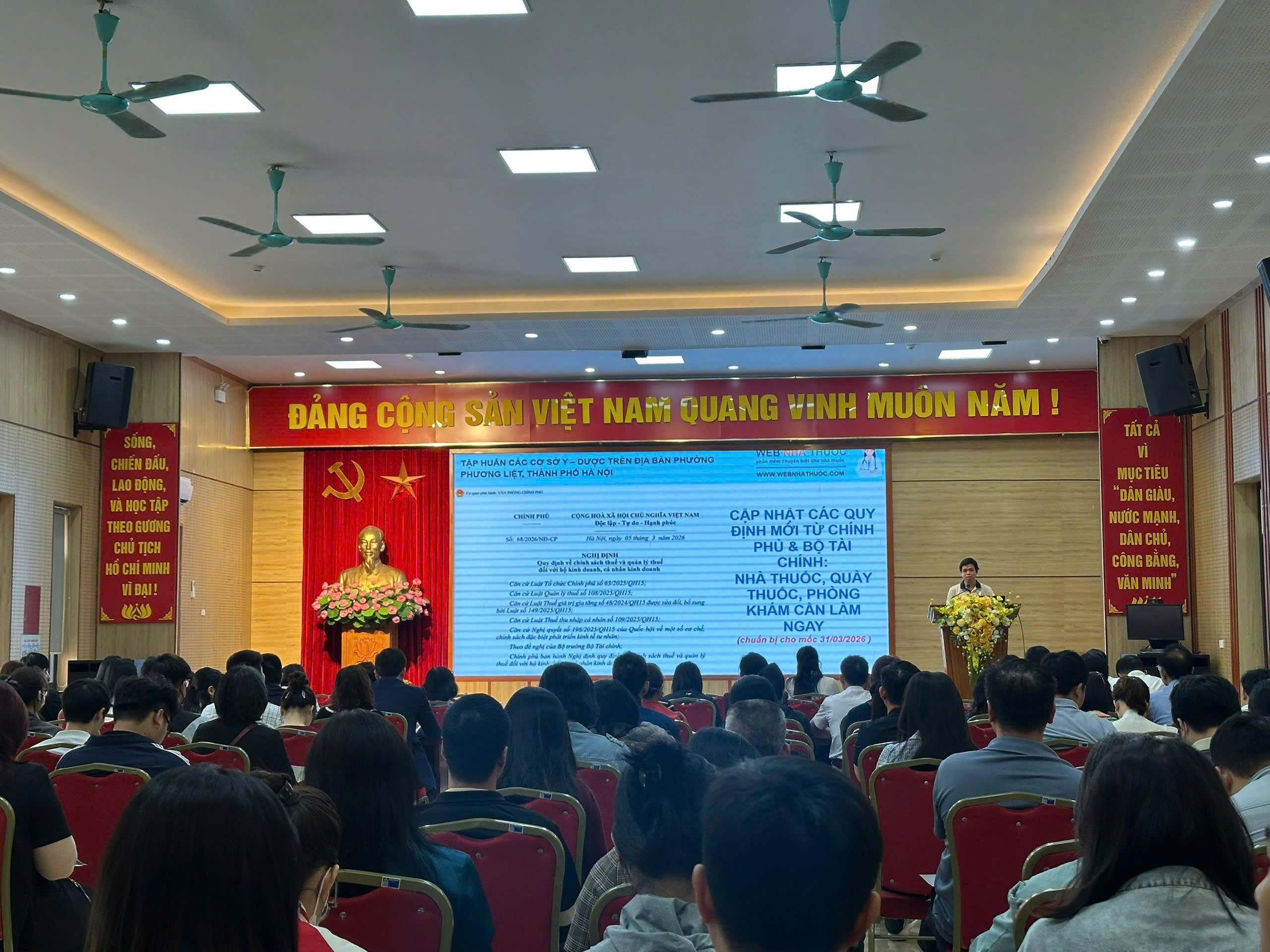 tập huấn cập nhật quy định mới